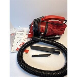 Dirt Devil Hand Vac Model 103 Red Handheld Vacuum Hose Crevice‎ Tool USA TESTED